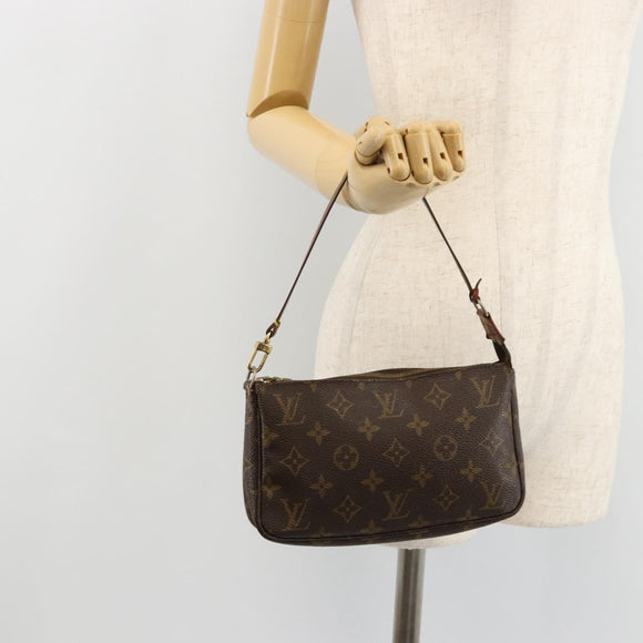 LOUIS VUITTON Monogram Pochette Accessoires Accessory Pouch M51980 Auth 183330
