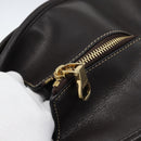 LOEWE Anagram Handtas Suède 2way Beige Goud Auth 183333-10