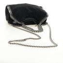 Stella MacCartney Chain Falabella Bag polyester 2way Black 512064 Auth 183338V-10