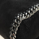 Stella MacCartney Chain Falabella Bag polyester 2way Black 512064 Auth 183338V-14