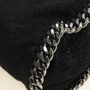 Stella MacCartney Chain Falabella Bag polyester 2way Black 512064 Auth 183338V-16