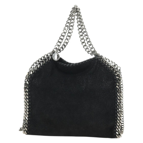 Stella MacCartney Chain Falabella Bag polyester 2way Black 512064 Auth 183338V