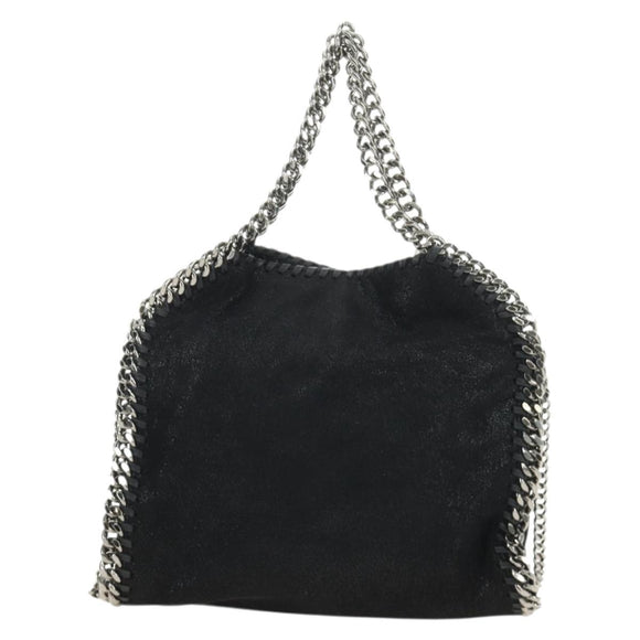 Stella MacCartney Chain Falabella Bag polyester 2way Black 512064 Auth 183338V