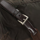 PRADA Backpack Nylon Khaki Silver Auth 183339V-16