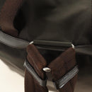 PRADA Backpack Nylon Khaki Silver Auth 183339V-23