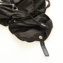 PRADA Backpack Nylon Khaki Silver Auth 183339V-30