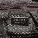 PRADA Backpack Nylon Khaki Silver Auth 183339V-31