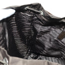 PRADA Backpack Nylon Khaki Silver Auth 183339V-33