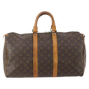 LOUIS VUITTON Monogram Keepall 45 Boston Bag M41428 LV Auth 183343-2
