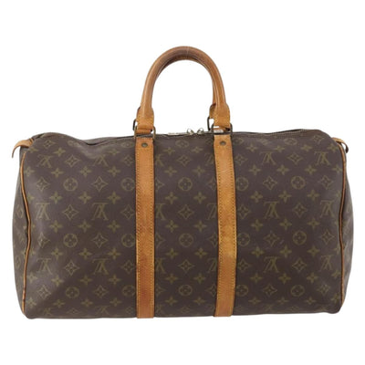 LOUIS VUITTON Monogram Keepall 45 Boston Bag M41428 LV Auth 183343 - 0