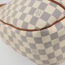 LOUIS VUITTON Damier Azur Galliera PM Shoulder Bag N55215 LV Auth 183344-14