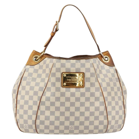 LOUIS VUITTON Damier Azur Galliera PM Shoulder Bag N55215 LV Auth 183344