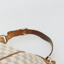 LOUIS VUITTON Damier Azur Galliera PM Shoulder Bag N55215 LV Auth 183344-8