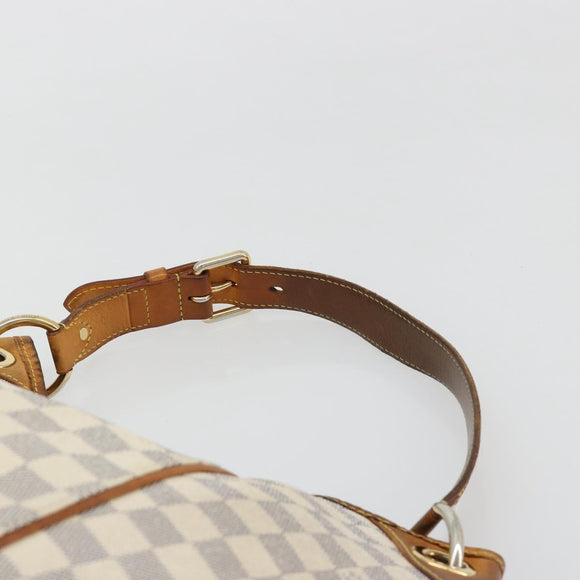 LOUIS VUITTON Damier Azur Galliera PM Shoulder Bag N55215 LV Auth 183344