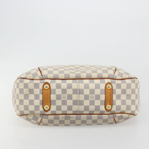 LOUIS VUITTON Damier Azur Galliera PM Shoulder Bag N55215 LV Auth 183344