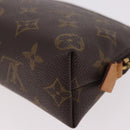 LOUIS VUITTON Monogram Pochette Cosmetic PM Pouch M43998 LV Auth 183346-16