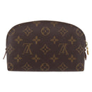 LOUIS VUITTON Monogram Pochette Cosmetic PM Pouch M43998 LV Auth 183346-2