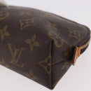 LOUIS VUITTON Monogram Pochette Cosmetic PM Pouch M43998 LV Auth 183346-14