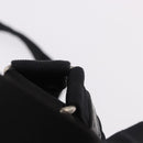 PRADA Backpack Nylon Black Silver Auth 183352A-16