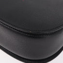 GUCCI Bamboo Hand Bag Leather Black Gold Auth 183361V-13