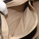 Christian Dior Trotter Canvas Hand Bag Navy Gold Auth 183363-20