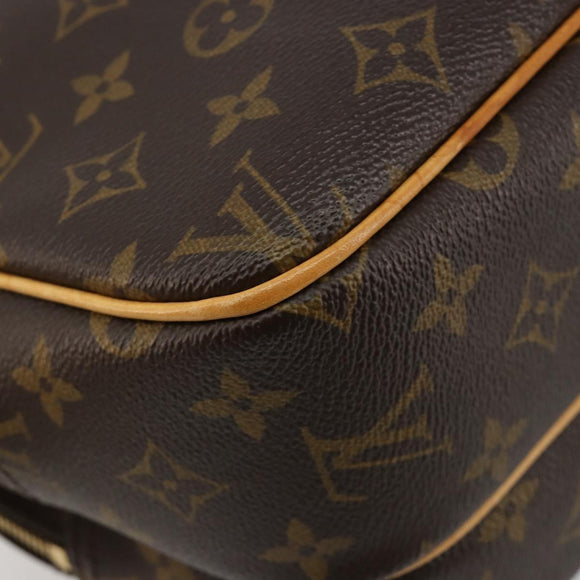 LOUIS VUITTON Monogram Reporter PM Shoulder Bag M45254 LV Auth 183370V