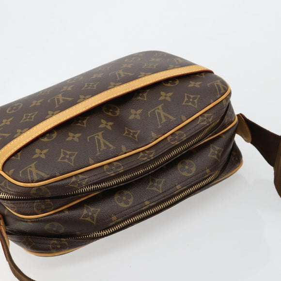 LOUIS VUITTON Monogram Reporter PM Shoulder Bag M45254 LV Auth 183370V