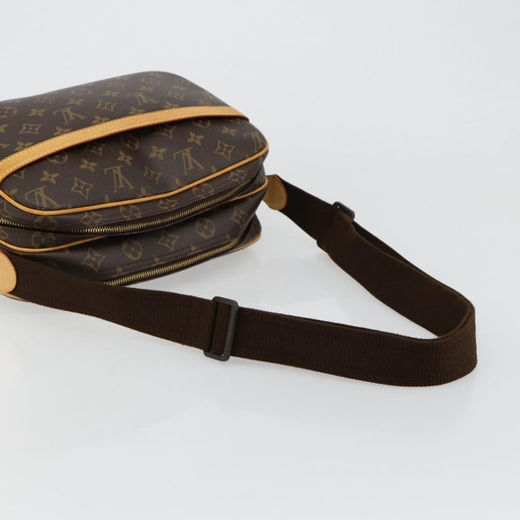 LOUIS VUITTON Monogram Reporter PM Shoulder Bag M45254 LV Auth 183370V