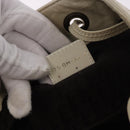 Christian Dior Purse Lady Dior Hand Bag Leather Ivory Auth 183372-20