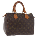 LOUIS VUITTON Monogram Speedy 25 Hand Bag M41528 LV Auth 183379-1