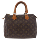 LOUIS VUITTON Monogram Speedy 25 Hand Bag M41528 LV Auth 183379-2