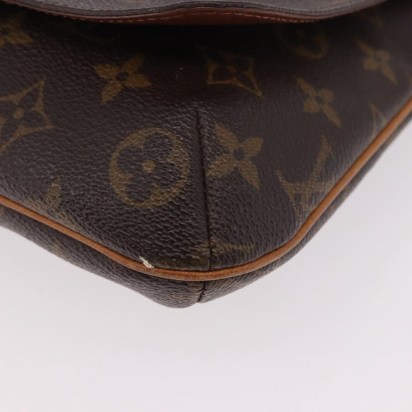 LOUIS VUITTON Monogram Musette Salsa Kurze Umhängetasche M51258 LV Auth 183382