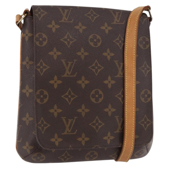 LOUIS VUITTON Monogram Musette Salsa Kurze Umhängetasche M51258 LV Auth 183382