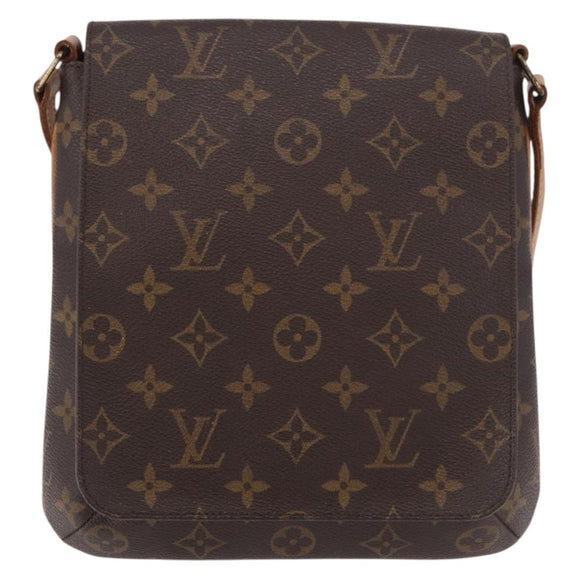 LOUIS VUITTON Monogram Musette Salsa Kurze Umhängetasche M51258 LV Auth 183382