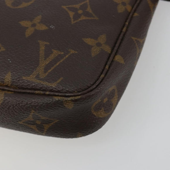 LOUIS VUITTON Monogram Pochette Accessoires Accessory Pouch M51980 Auth 183383