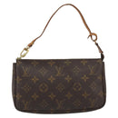 LOUIS VUITTON Monogram Pochette Accessoires Accessory Pouch M51980 Auth 183383-13