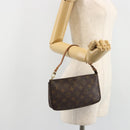 LOUIS VUITTON Monogram Pochette Accessoires Accessory Pouch M51980 Auth 183383-21