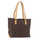 LOUIS VUITTON Monogram Cabas Piano Tote Bag M51148 LV Auth 183384V-1