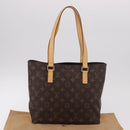 LOUIS VUITTON Monogram Cabas Piano Tote Bag M51148 LV Auth 183384V-12