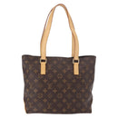 LOUIS VUITTON Monogram Cabas Piano Tote Bag M51148 LV Auth 183384V-2