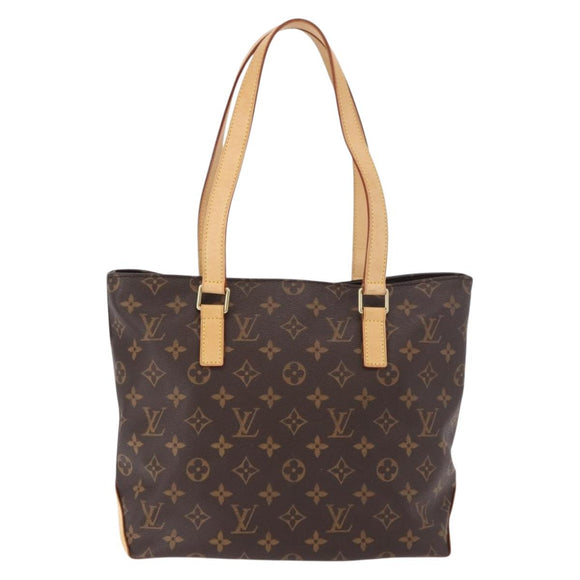 LOUIS VUITTON Monogram Cabas Piano Tote Bag M51148 LV Auth 183384V