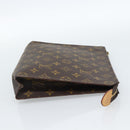 LOUIS VUITTON Monogram Poche Toilette 26 Pouch M47542 LV Auth 183385-4
