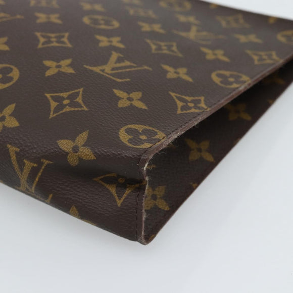 LOUIS VUITTON Monogram Poche Toilette 26 Pouch M47542 LV Auth 183385