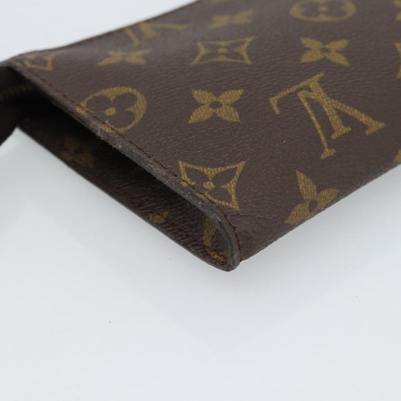 LOUIS VUITTON Monogram Bucket PM Accessory Pouch LV Auth 183390