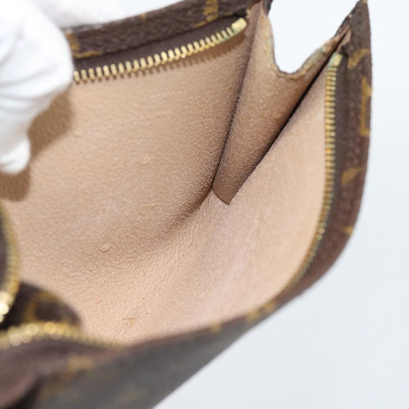 LOUIS VUITTON Monogram Bucket PM Accessory Pouch LV Auth 183390