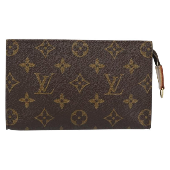 LOUIS VUITTON Monogram Bucket PM Accessory Pouch LV Auth 183390