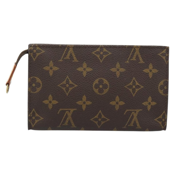 LOUIS VUITTON Monogram Bucket PM Accessory Pouch LV Auth 183390