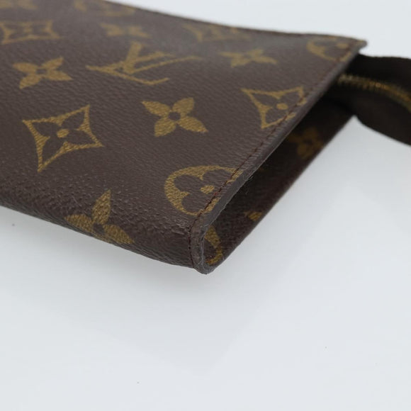 LOUIS VUITTON Monogram Bucket PM Accessory Pouch LV Auth 183390