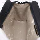CHANEL Pouch Caviar Skin Black Gold CC Auth 183391-17
