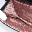 CHANEL Matelasse Chain Shoulder Bag Lamb Skin Black Gold CC Auth 183393-20